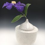 ikabana_crackle single stem pot